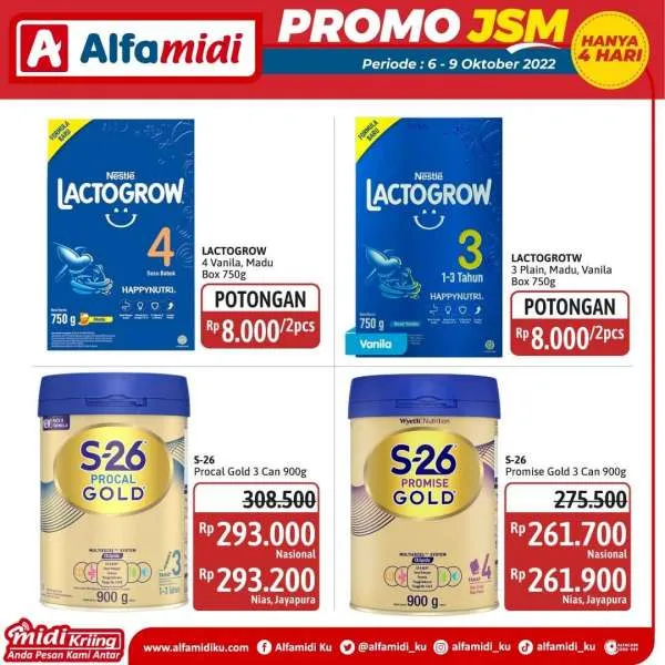 Promo JSM Alfamidi Periode 6-9 Oktober 2022