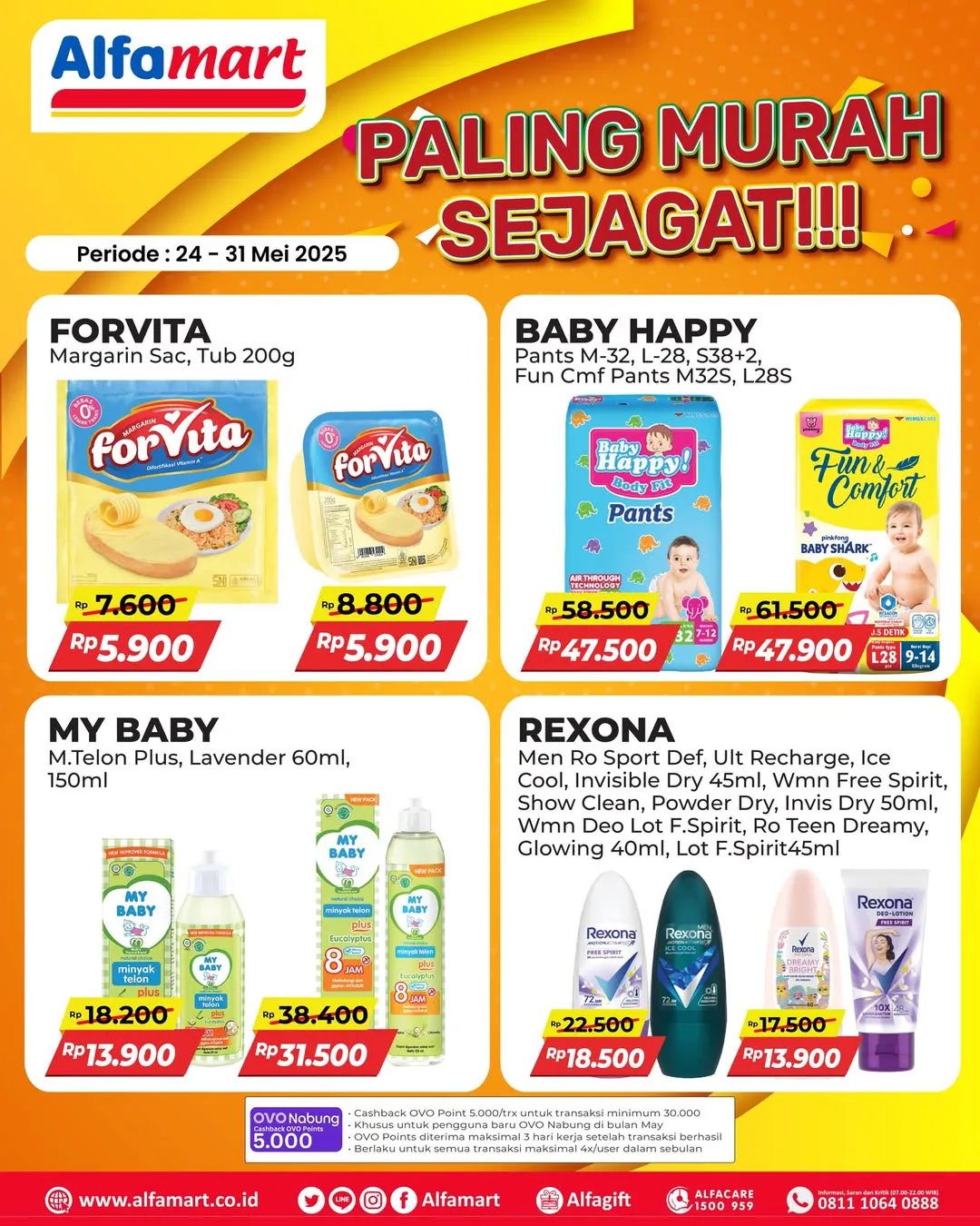 Promo Alfamart Paling Murah Sejagat Periode 24-31 Mei 2025