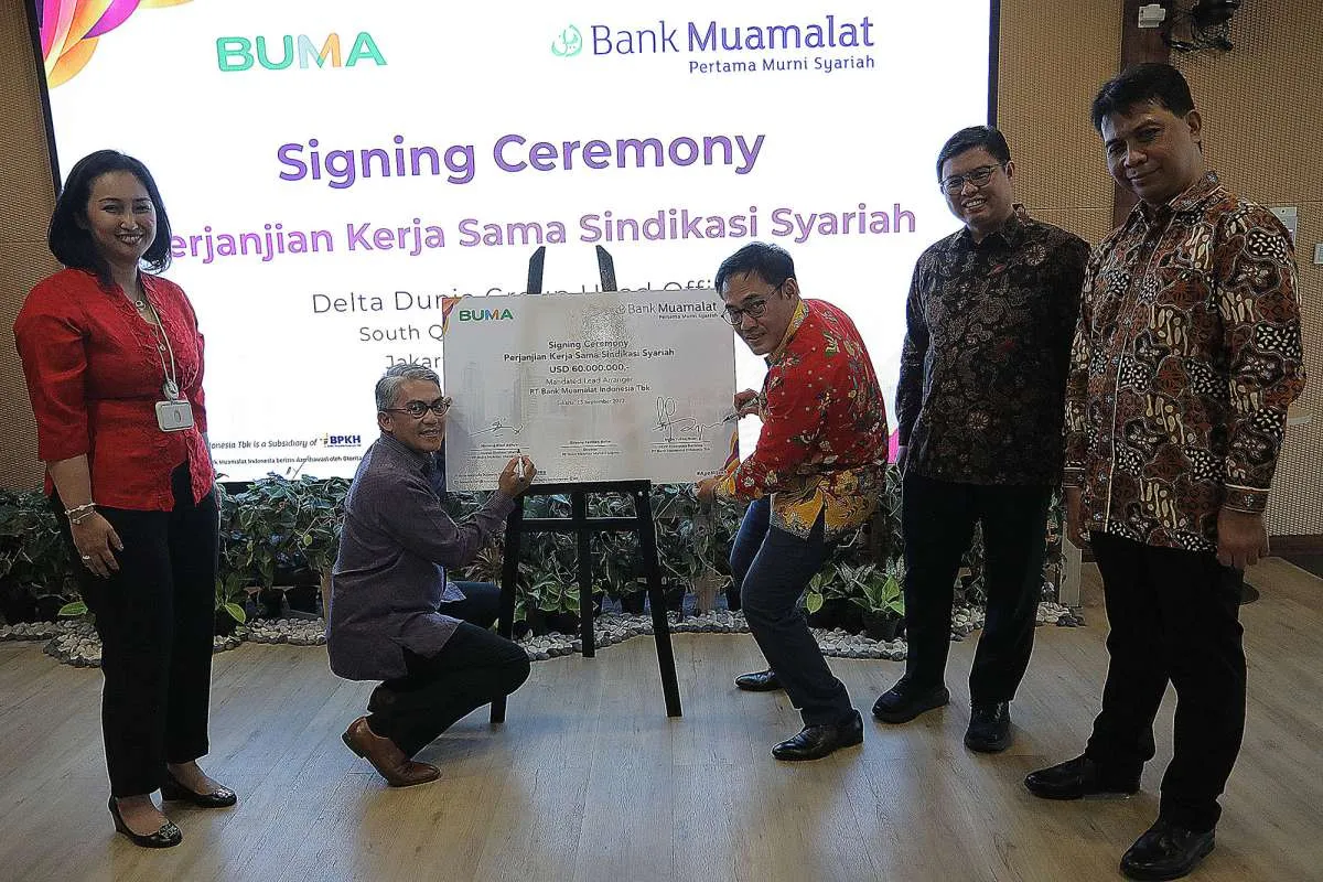 Anak Usaha Delta Dunia (DOID) Raih Fasilitas Pembiayaan Sindikasi Syariah Rp 920 M