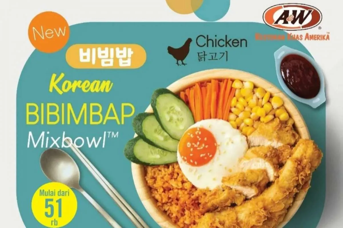 Menu Baru AW Restoran 2022, Ada Korean Bibimbap Mixbowl dan Durian Balls