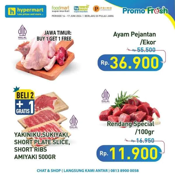 Promo JSM Hypermart Hyper Diskon Weekend Periode 14-17 Juni 2024