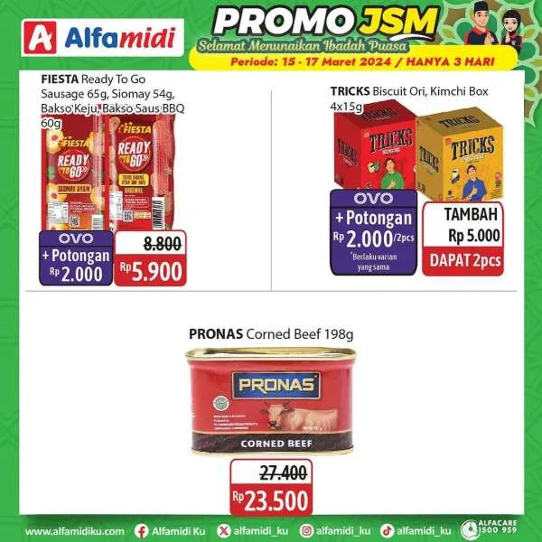 Promo JSM Alfamidi Periode 15-17 Maret 2024