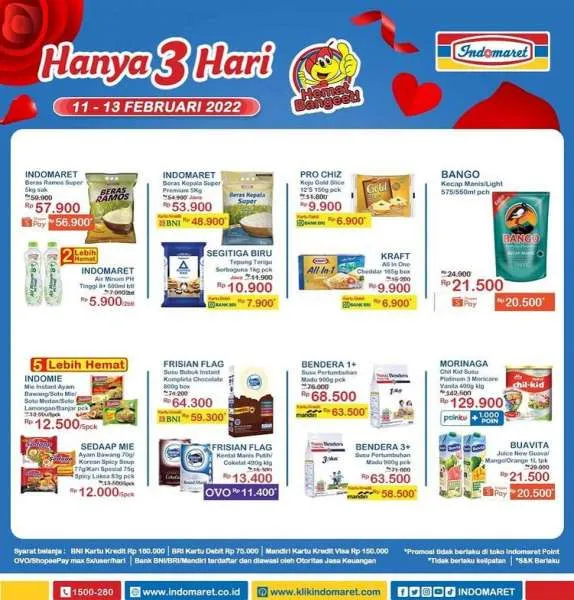 Promo JSM Indomaret Berlaku 11-13 Februari 2022