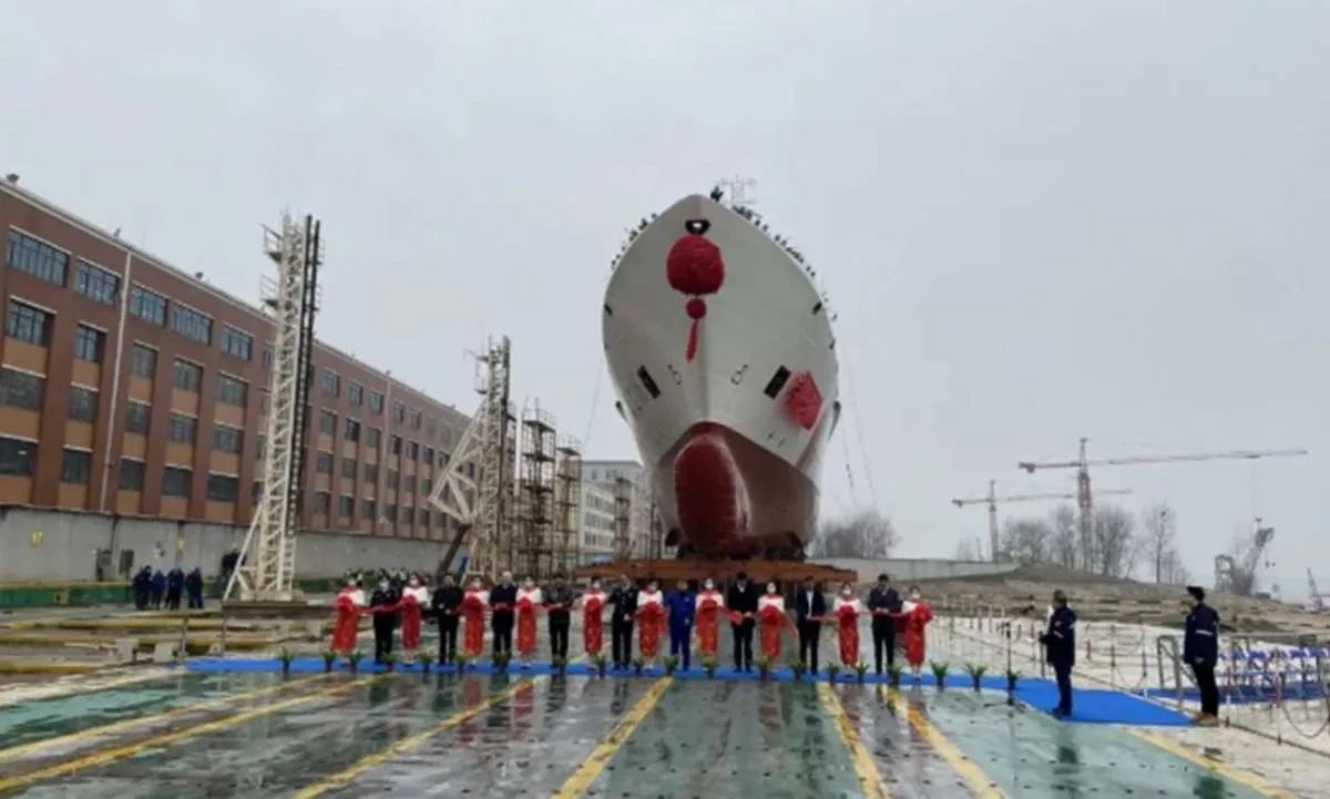 China akan tugaskan kapal patroli baru dan terbesar ke Selat Taiwan