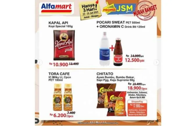 Promo JSM Alfamart 23-25 Juli 2021