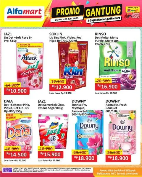 Promo Alfamart Gantung Periode 26 Mei-1 Juni 2025