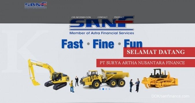 SAN Finance akan terbitkan obligasi Rp 1,65 T