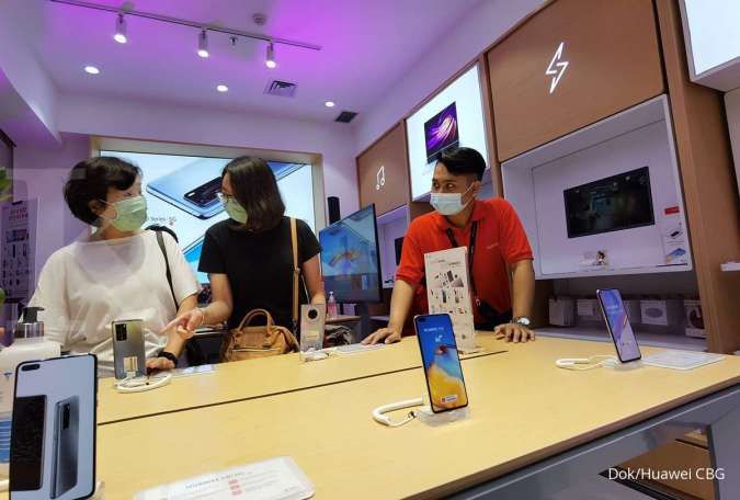 Huawei membuka high-end experience store (HES) baru di Bandung
