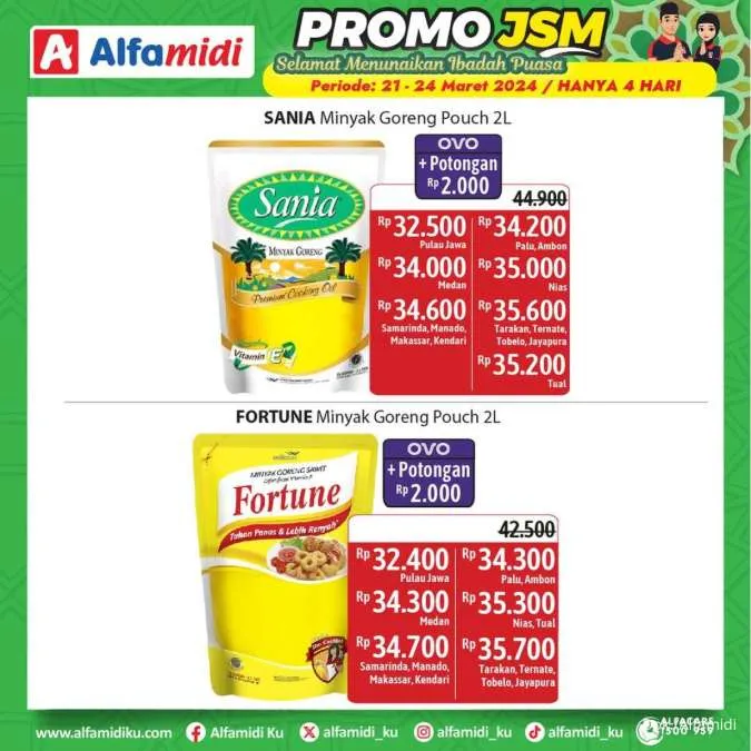 Promo JSM Alfamidi Hanya 4 Hari Periode 21-24 Maret 2024