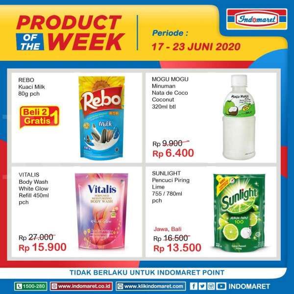 Promo Indomaret Product of The Week 17-23 Juni 2020