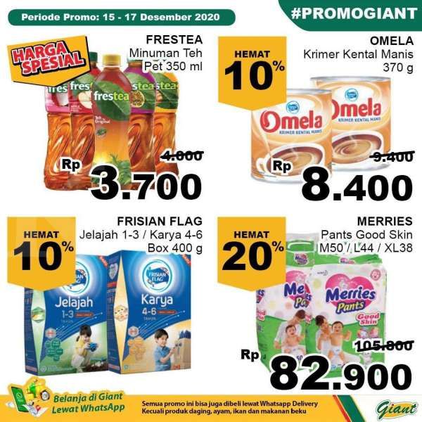 Promo Giant weekday 15-17 Desember 2020 