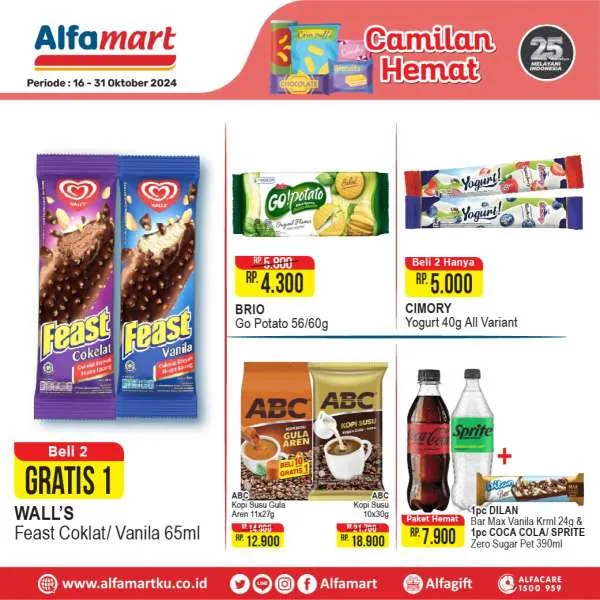 Promo Alfamart Snack Fair Periode 16-31 Oktober 2024