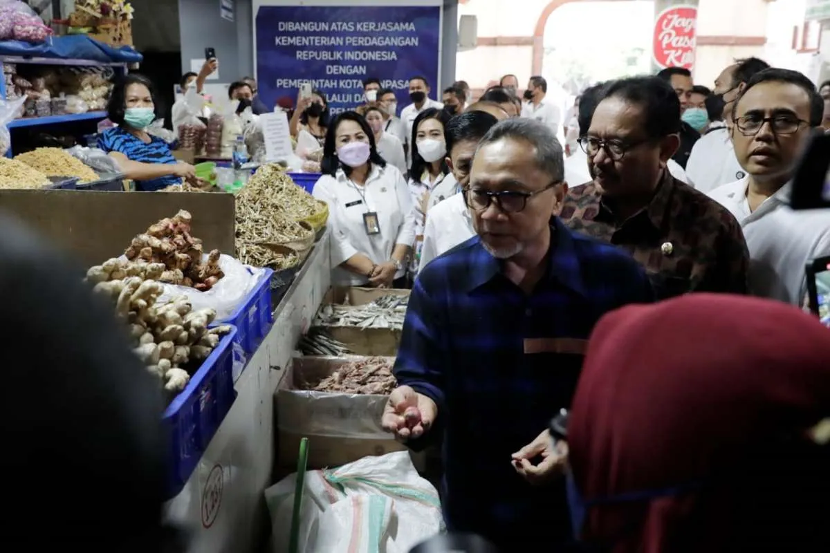 Kunjungi Pasar Tanjungsari Sumedang, Mendag: Harga Beras Rp 9.400, Bisa Pakai QRIS