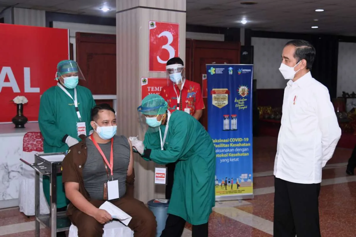 Kejar percepatan pelayanan investasi, BKPM lakukan vaksinasi Covid-19 seluruh pegawai
