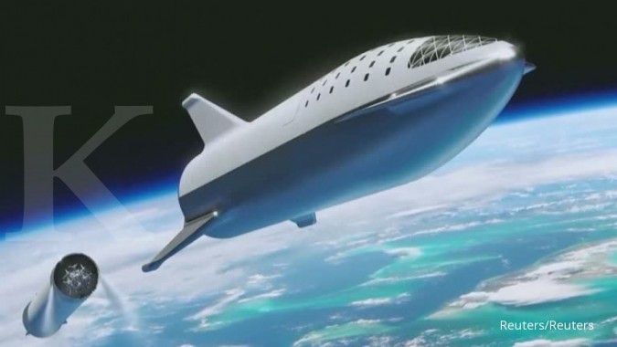 Elon Musk cari dana US$ 750 juta untuk kembangkan transportasi luar angkasa