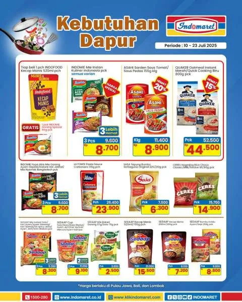 Promo Indomaret Super Hemat Periode 10-23 Juli 2025