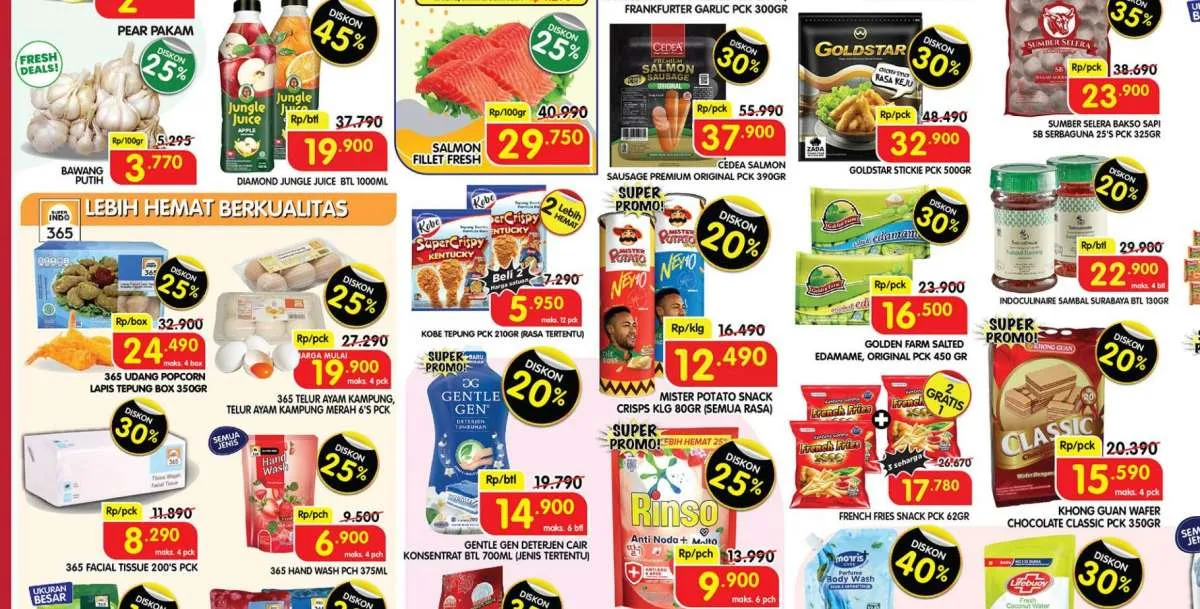 Promo Superindo Terbaru Diskon 45% di 21 November 2023, Promo Hari Kerja