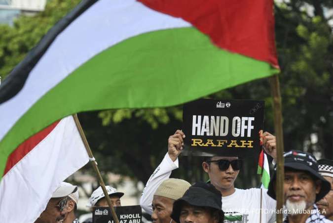 Dari Jakarta hingga New York, Ribuan Orang Gelar Aksi Pro-Palestina 