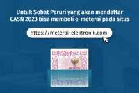 Pendaftaran Sekolah Dinas Sampai 30/8/2026, Ini Cara Pakai E-Meterai Agar Tidak Gagal
