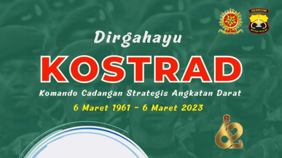 45 Twibbon HUT Kostrad 2023, Pasang Fotonya dan Bagikan di Media Sosial