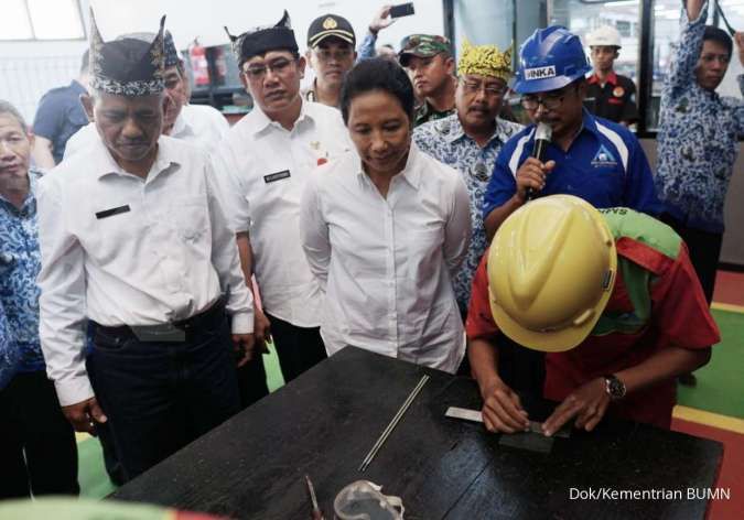 Menteri Rini: INKA Bangun Pabrik Kereta Api Terbesar se-Asia Tenggara di Banyuwangi