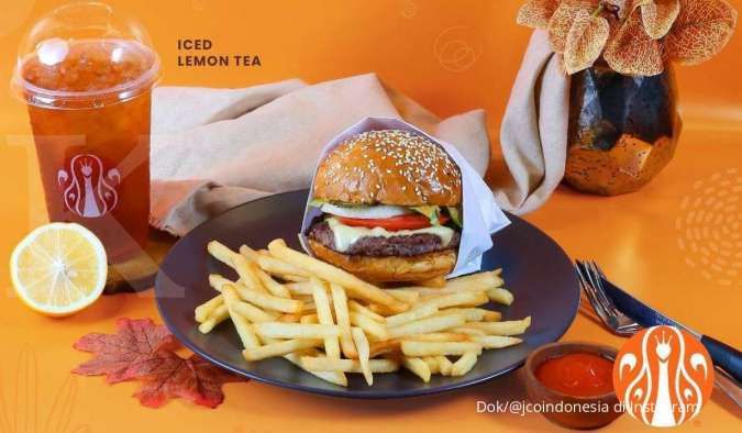 Promo J.CO terbaru di bulan September 2021, promo J.CO burger dan beli 1 dapat 1