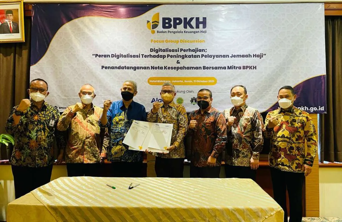 Dorong digitalisasi layanan jemaah haji, Bank Aladin bekerjasama dengan BPKH