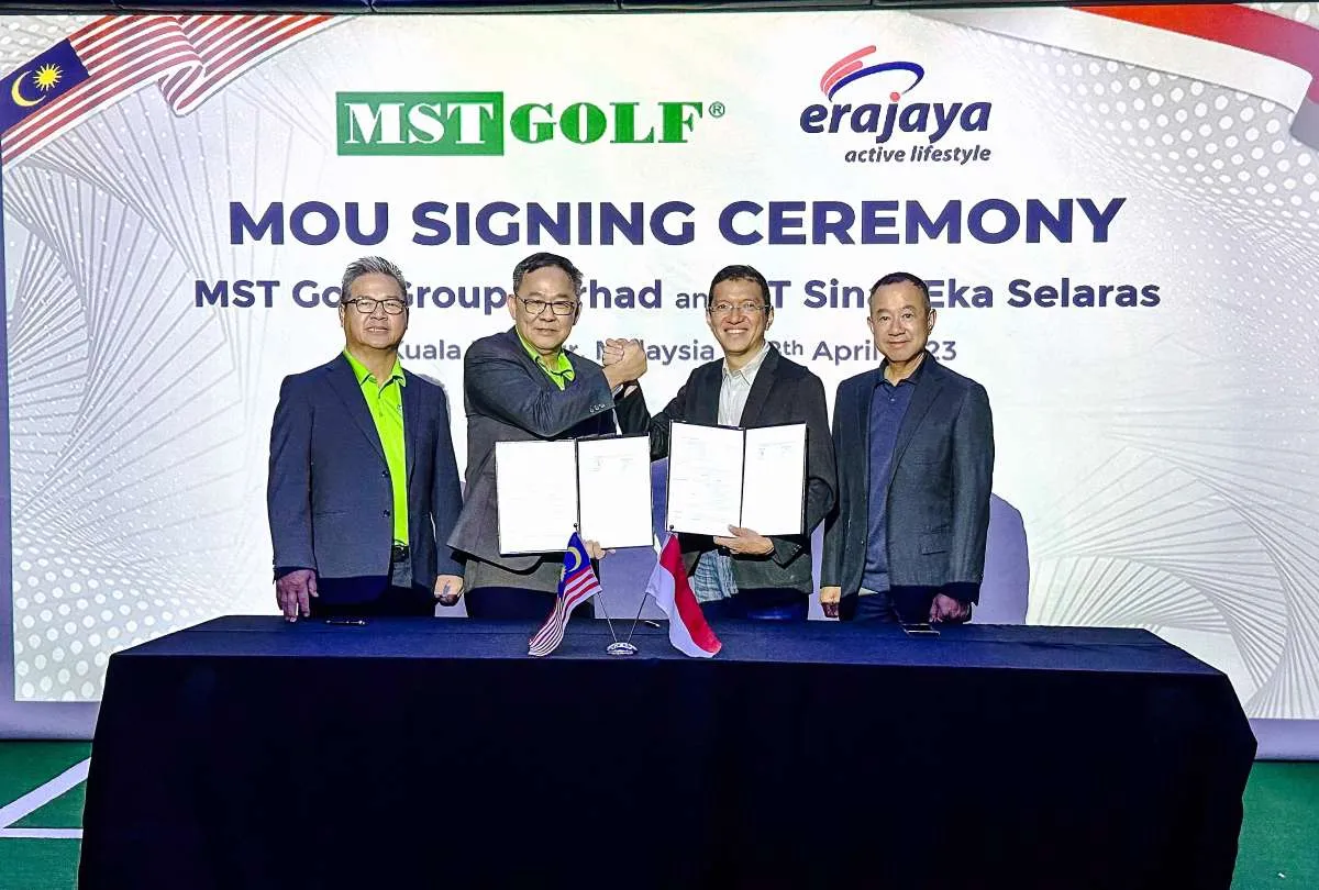 Erajaya Active Lifestyle dan MST Golf Umumkan Kerjasama