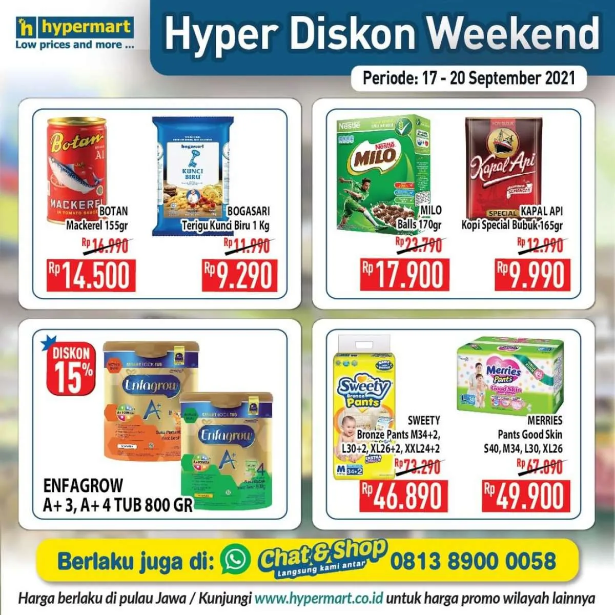 Katalog Promo Hypermart Hyper Diskon Weekend Periode 17-20 September 2021