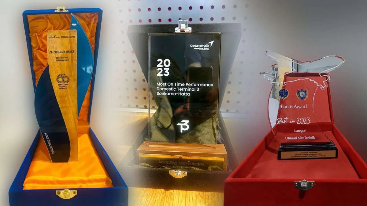 Pelita Air Raih Penghargaan dari Regulator dan Stakeholder Industri Aviasi