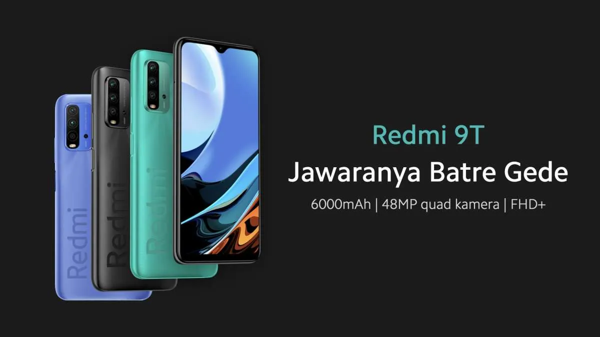 Spesifikasi dan harga HP Redmi 9T di Indonesia, mulai dijual 24 Februari