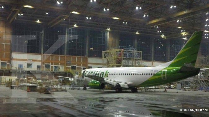 Garuda dan Citilink angkut 25 juta penumpang