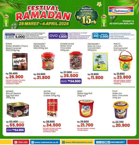 Promo Indomaret Festival Ramadan Sampai 4 April 2024