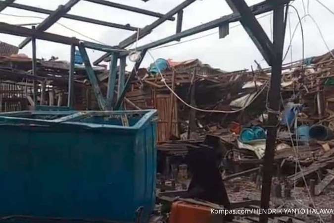 Terdengar Ledakan Keras di Kota Sibolga, Ada Warga yang Terluka
