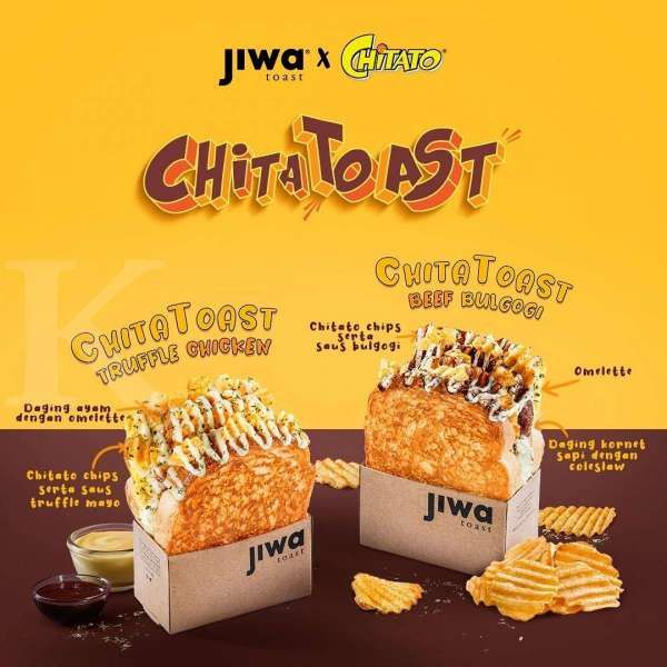 Nikmati Menu Kolaborasi Chitato Toast Mulai Rp 32 Ribu