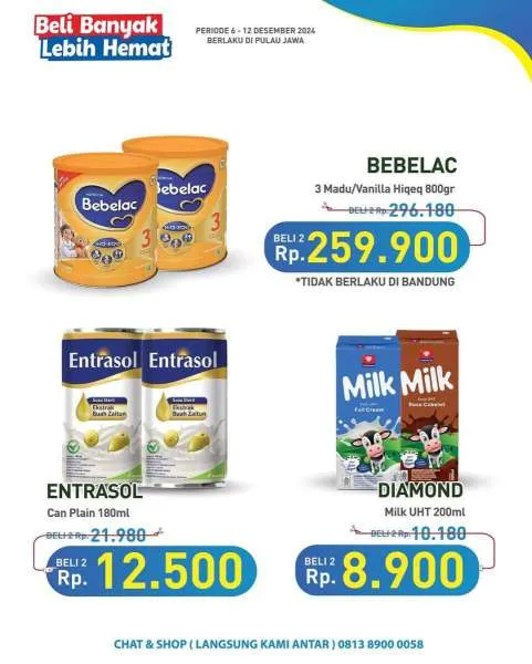 Promo Hypermart Beli Banyak Lebih Hemat Periode 6-12 Desember 2024