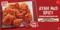 McDonald's Rilis Menu Baru, Ayam McD Spicy dengan Sensasi Rasa Pedas