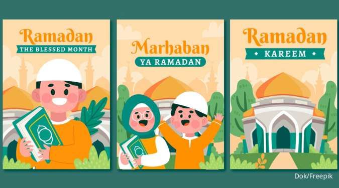 Cara & Link Membuat Poster Ramadhan Anak, Muhammadiyah Mulai Awal Puasa 11 Maret 2024