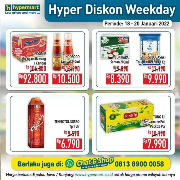 Promo Hypermart Terbaru 18-20 Januari 2022