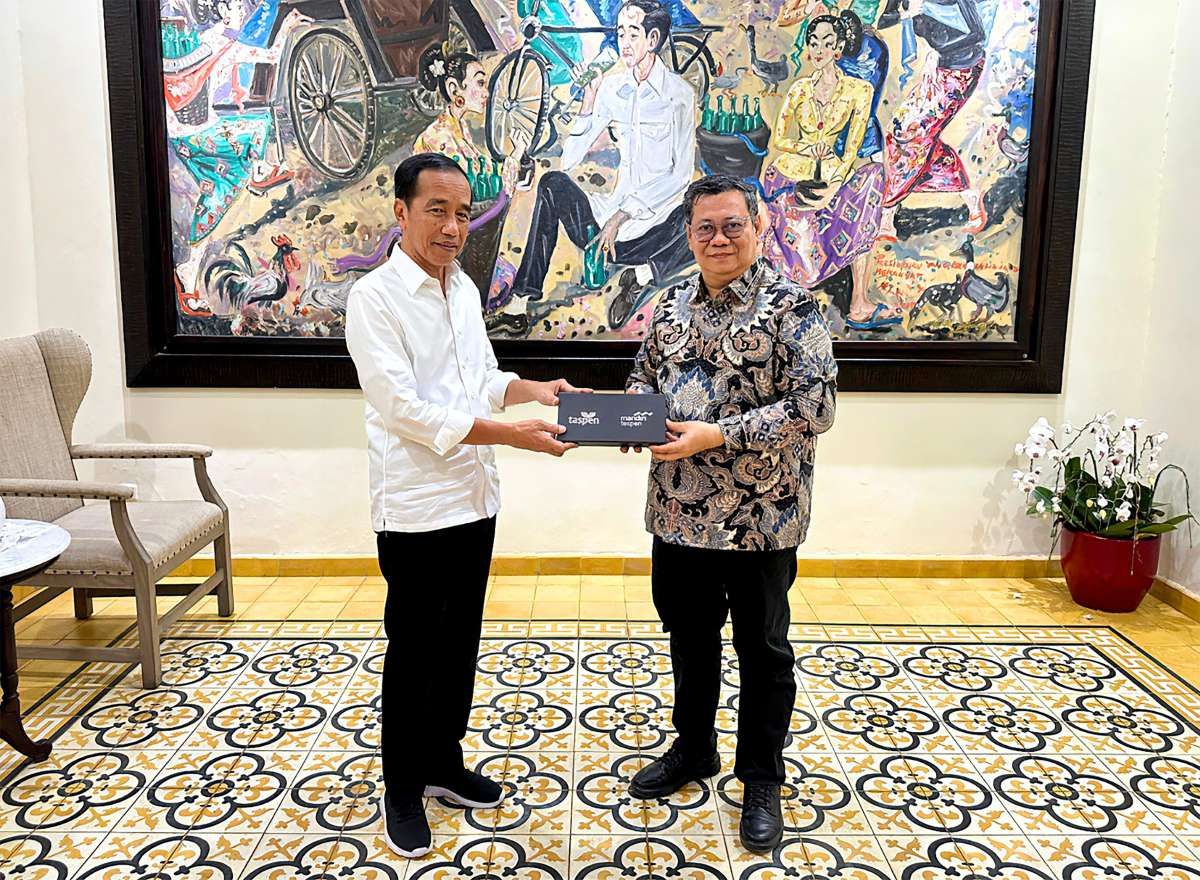 Jokowi Terima Manfaat Program Pensiun Taspen