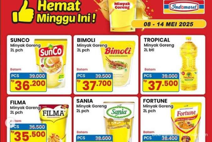 Promo Minyak Goreng di JSM Alfamart Berakhir Hari Ini, Harga Hemat di Indomaret