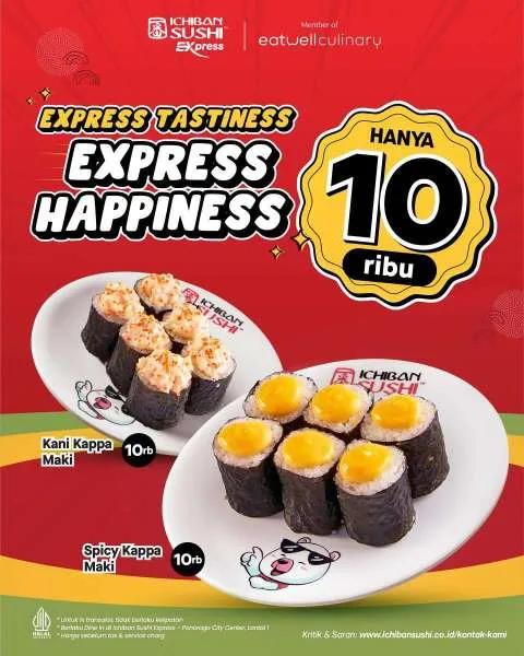 Promo Ichiban Sushi Ponorogo City Center
