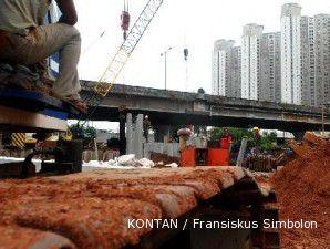 Belanja pemerintah di sektor infrastruktur naik dua kali lipat