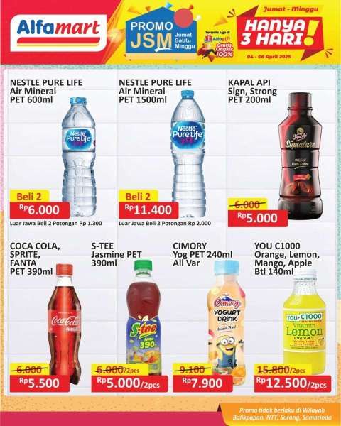 Promo JSM Alfamart 4-6 April 2025