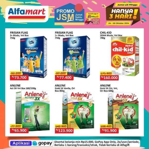 Promo JSM Alfamart Periode 4-6 Oktober 2024