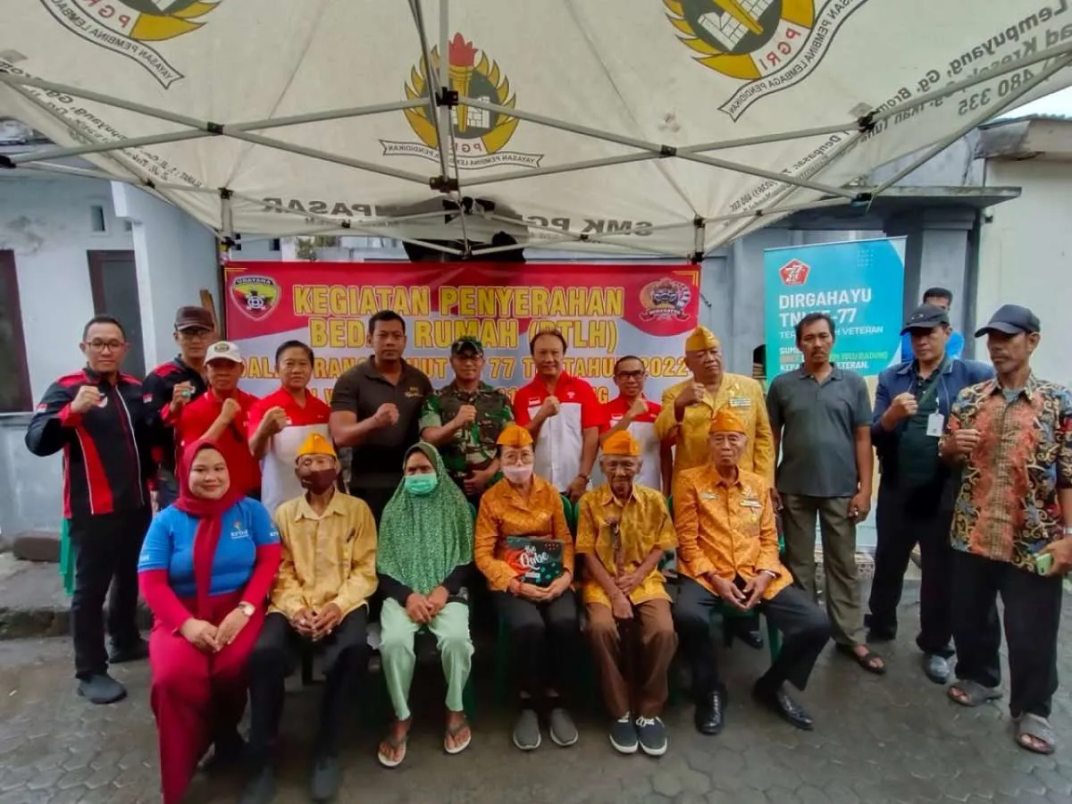 QNET Bantu Kodim 1611 Badung Bali Wujudkan Rumah Layak Huni bagi Warakuwuri