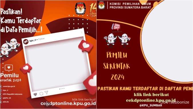 15 Twibbon Cek DPT Online untuk Pemilu 2024, Pastikan Anda Terdaftar di Data Pemilih