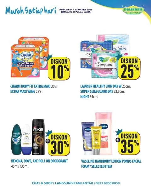 Promo JSM Hypermart Hyper Diskon Weekend Periode 14-17 Maret 2025