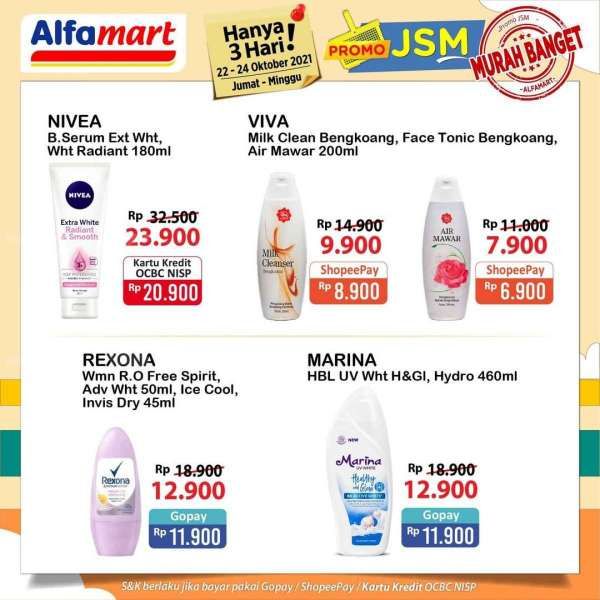 Katalog Promo JSM Alfamart Hanya 3 Hari Periode 22-24 Oktober 2021