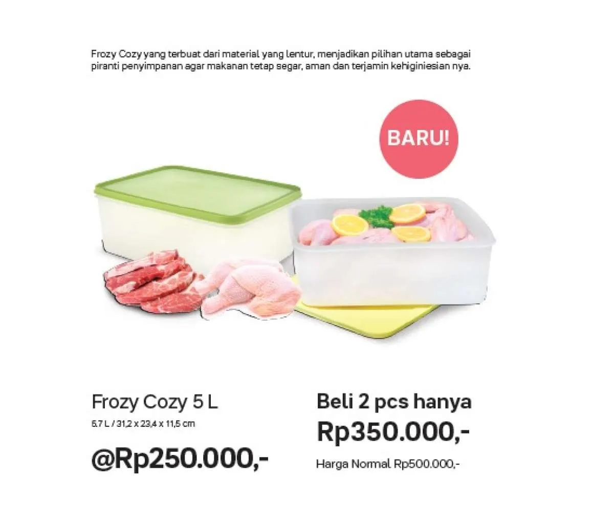 Ini deretan produk harga murah di katalog promo Tupperware Mei 2021, ada diskon 50%